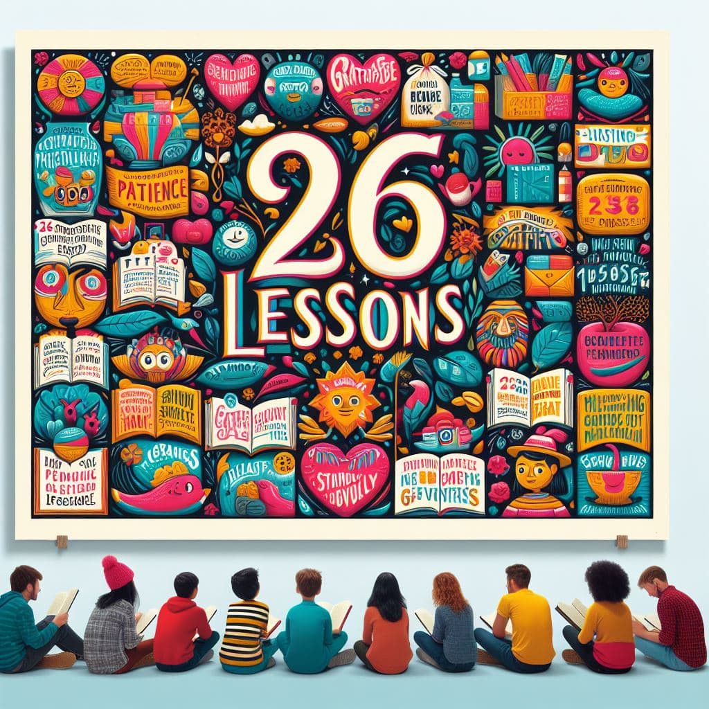 26 Lessons at 26 (unsolicited advice)