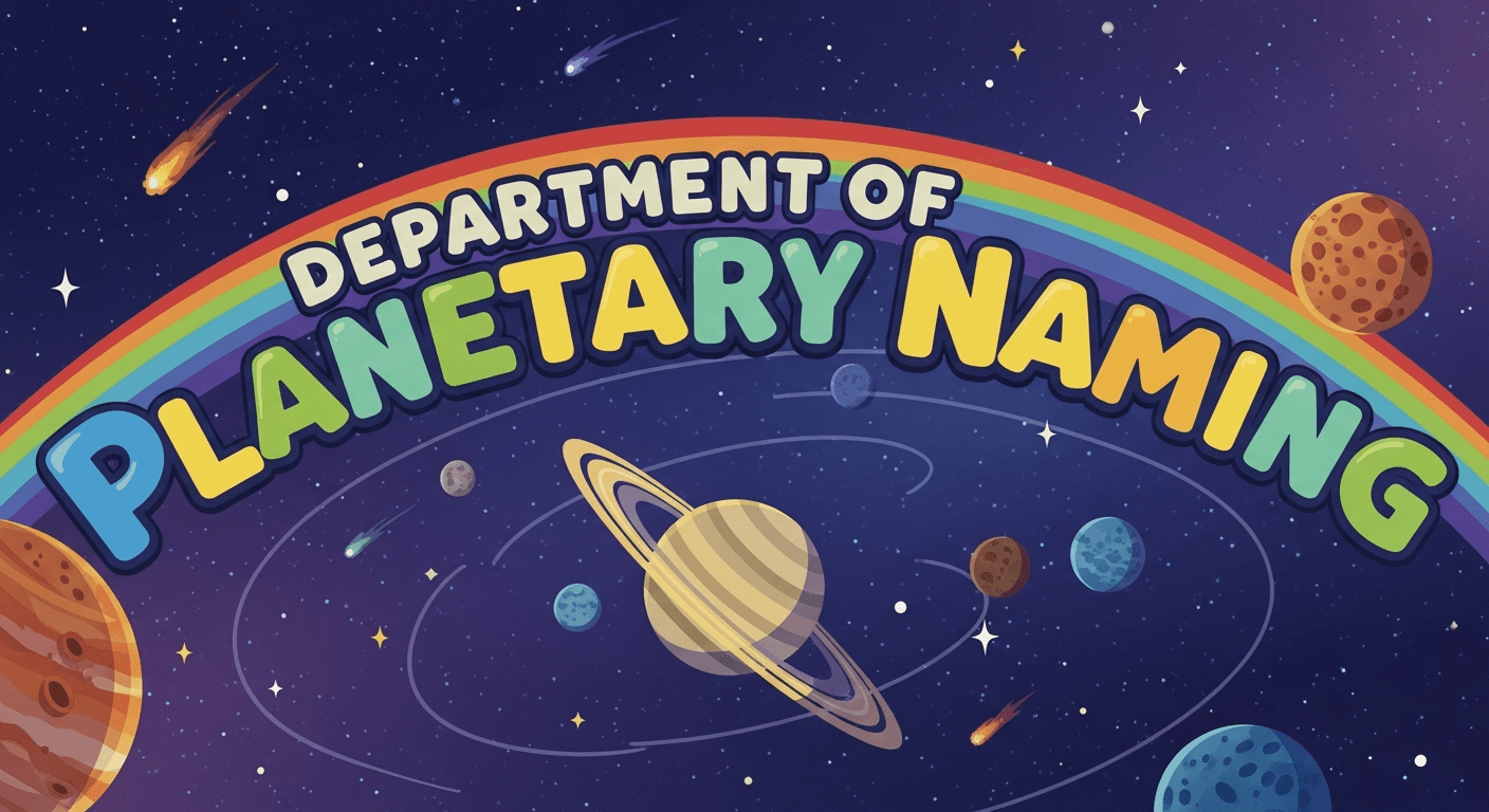 Department of Planetary Naming